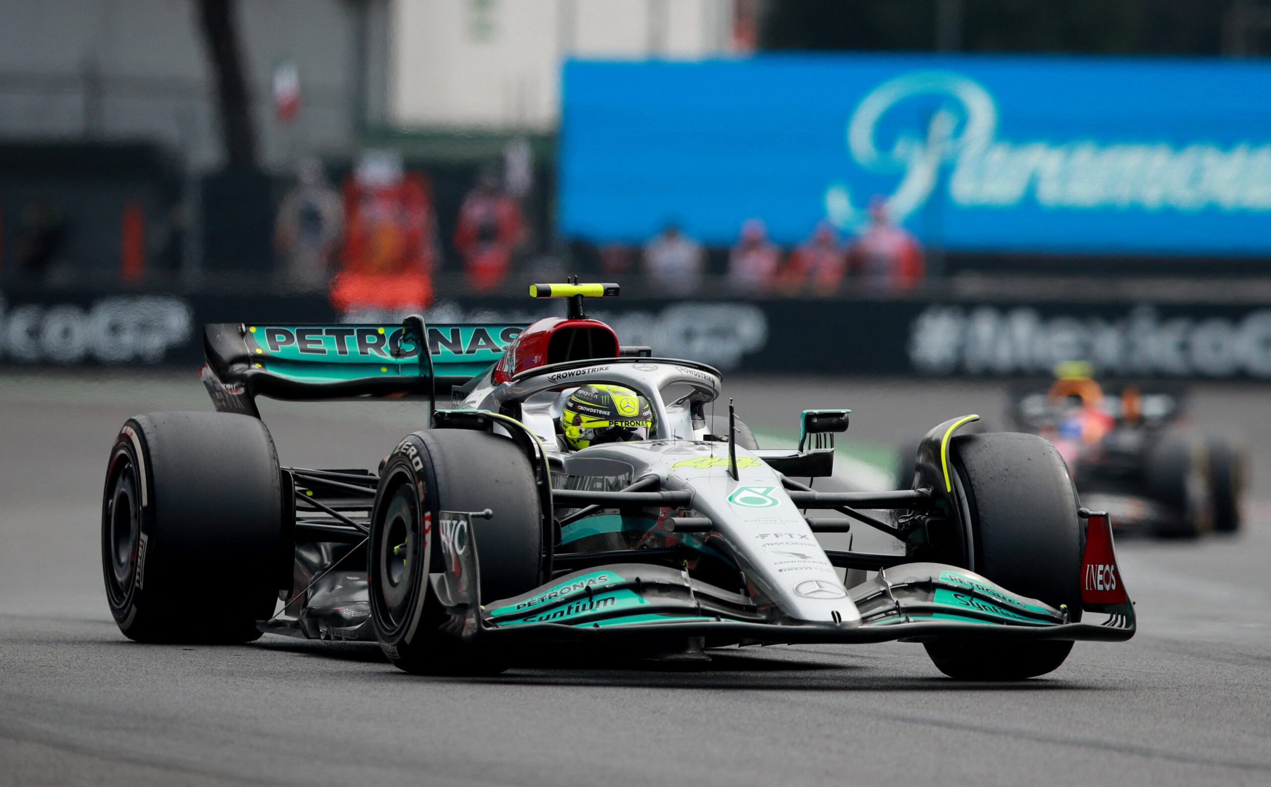 Mercedes F1 team evaluating FTX sponsorship, branding stays for now