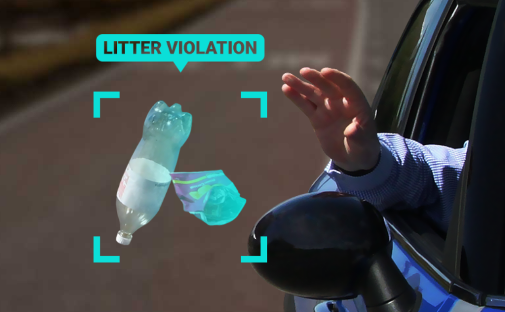 This AI software targets drivers who throw rubbish from cars 