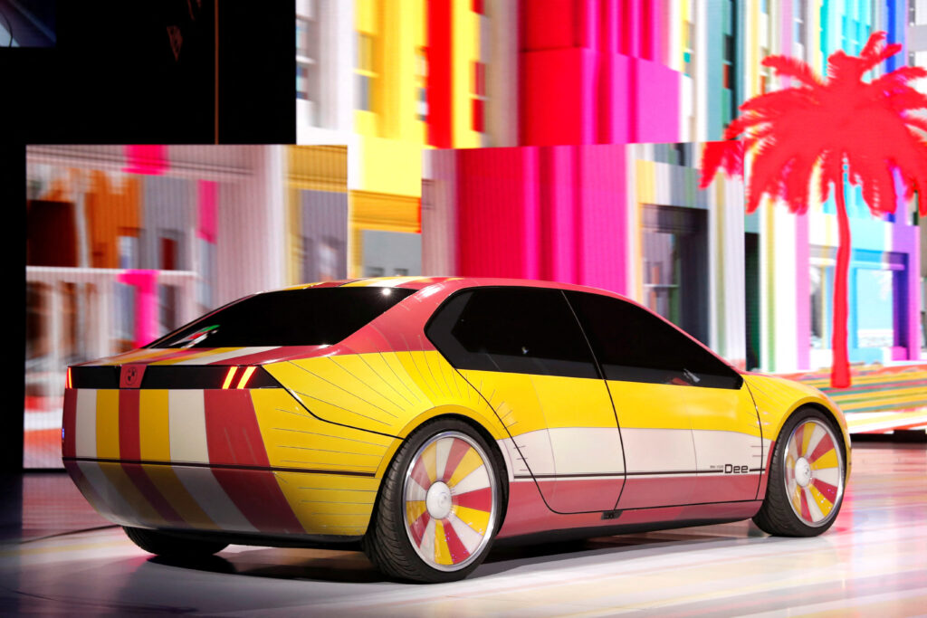 BMW teases a talking car that shifts colors like a chameleon