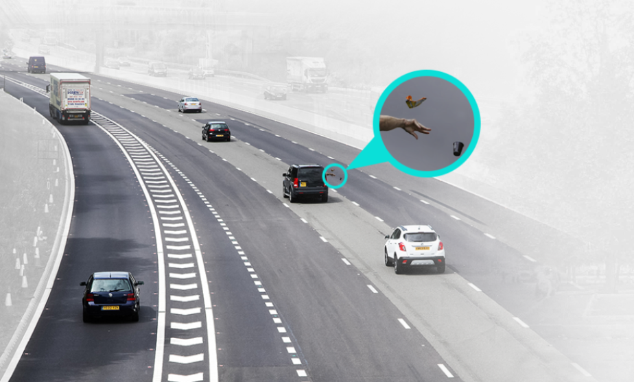 This AI software targets drivers who throw rubbish from cars