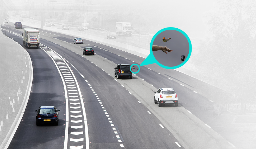 This AI software targets drivers who throw rubbish from cars