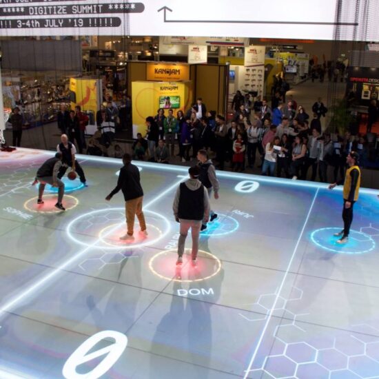 Innovative LED glass floor to be used in FIBA competition