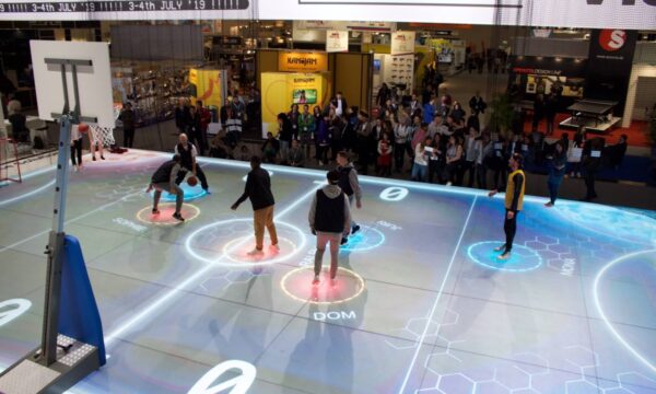 Innovative LED glass floor to be used in FIBA competition