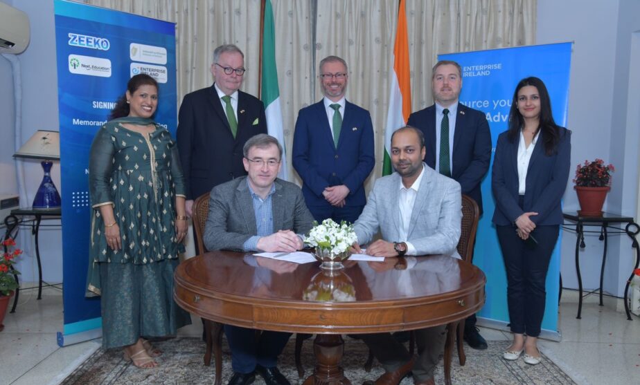 Zeeko, a NovaUCD client company and an Enterprise Ireland backed high-potential start-up (HPSU), has signed a new EdTech partnership with Next Education in India