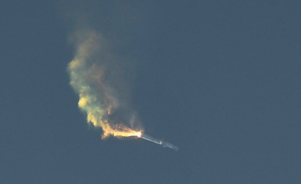 Elon Musk's Starship explodes minutes after first test flight's liftoff