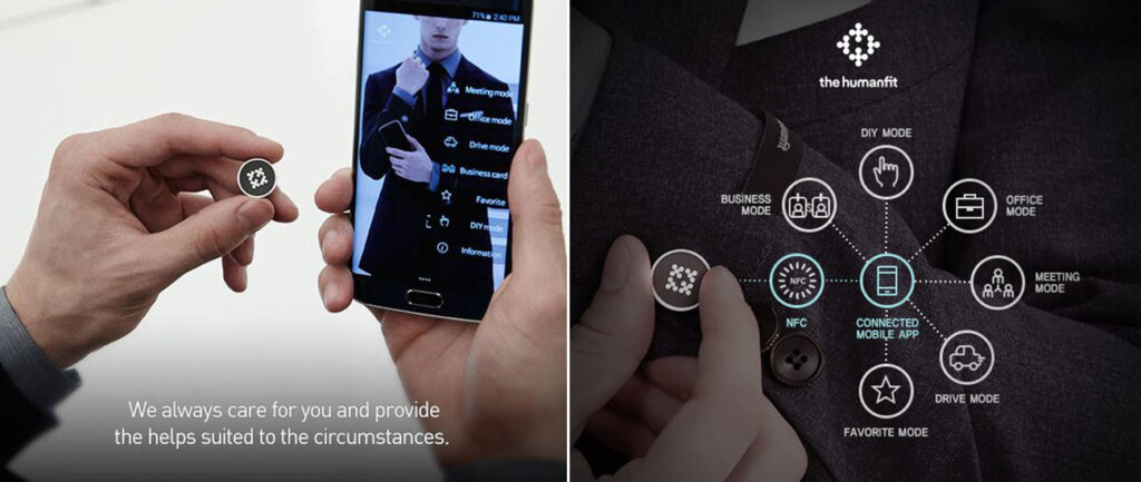 Human fit Samsung smart clothing innovation