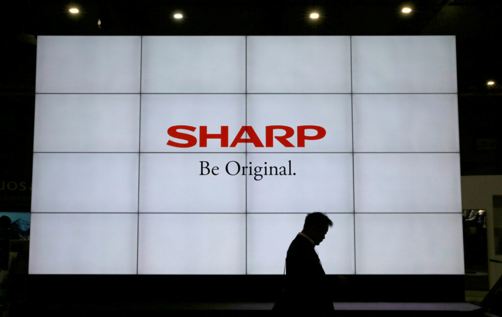 Foxconn, Sharp shares slide after Japan firm's surprise writedown