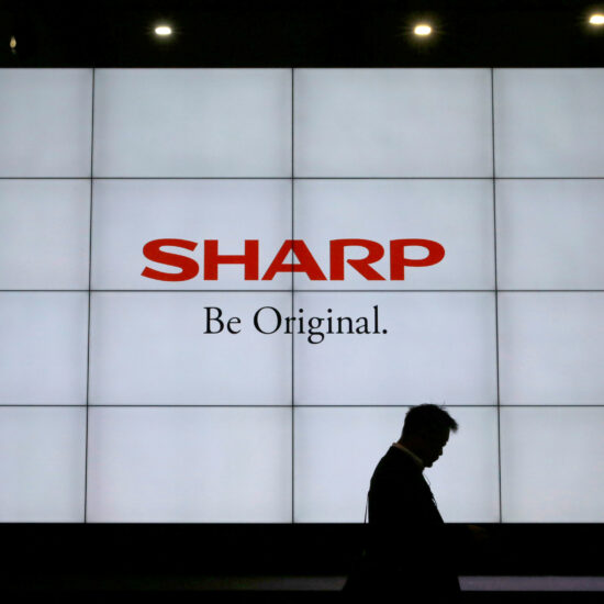 Foxconn, Sharp shares slide after Japan firm's surprise writedown