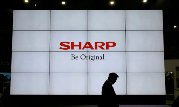 Foxconn, Sharp shares slide after Japan firm's surprise writedown