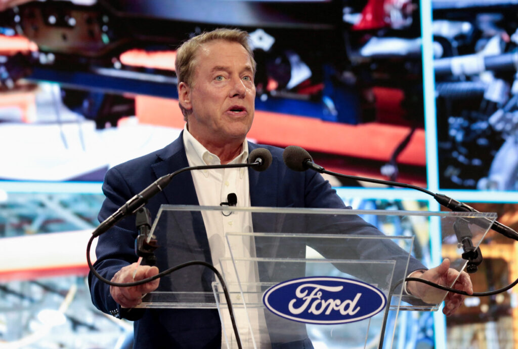 Ford chairman says US can't yet compete with China on EVs