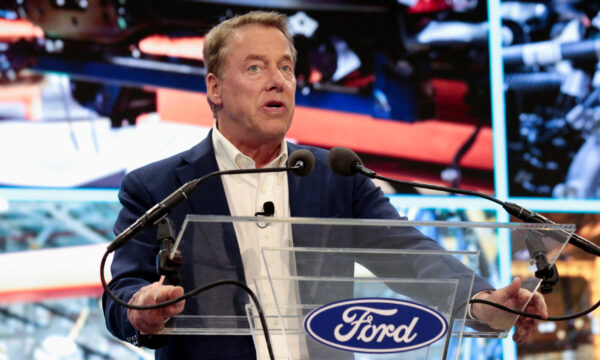 Ford chairman says US can't yet compete with China on EVs