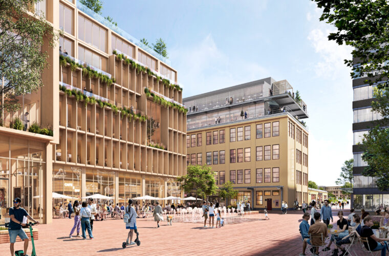 The world's largest wooden quarter will be built in Stockholm