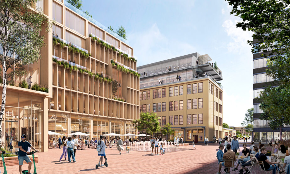 The world's largest wooden quarter will be built in Stockholm