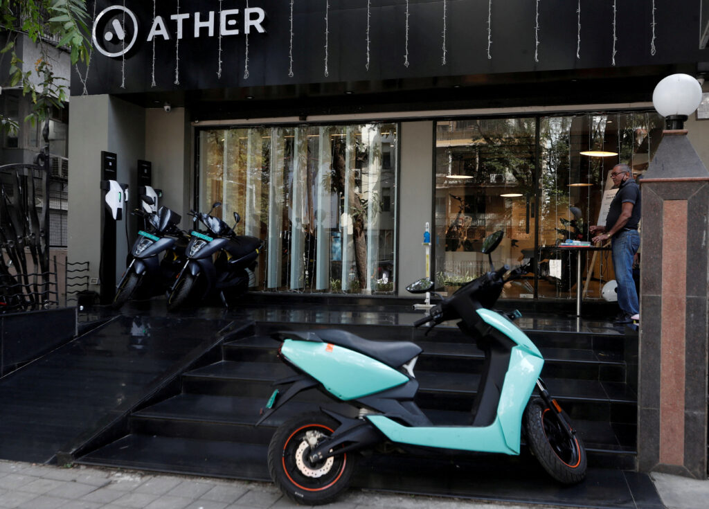 Indian e-scooter maker Ather readies new models and exports after subsidy cuts