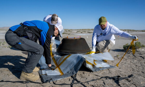 NASA unveils newly returned carbon-rich asteroid sample