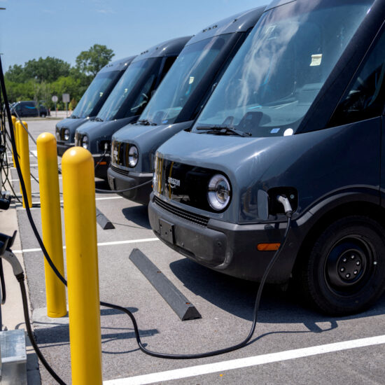 Amazon says it has 10,000 Rivian electric vans in its delivery fleet