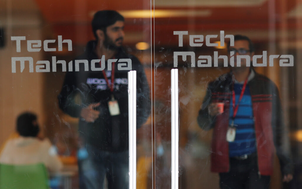 India's Tech Mahindra shares slide on biggest profit drop in 16 years