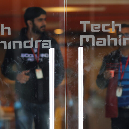 India's Tech Mahindra shares slide on biggest profit drop in 16 years