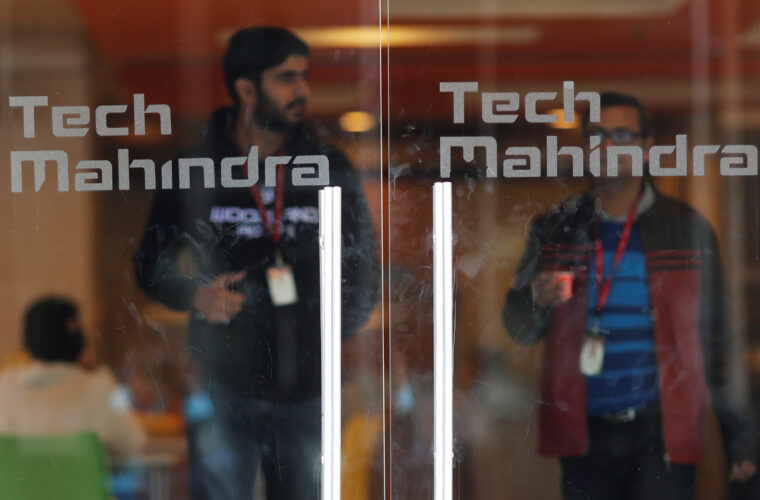 India's Tech Mahindra shares slide on biggest profit drop in 16 years