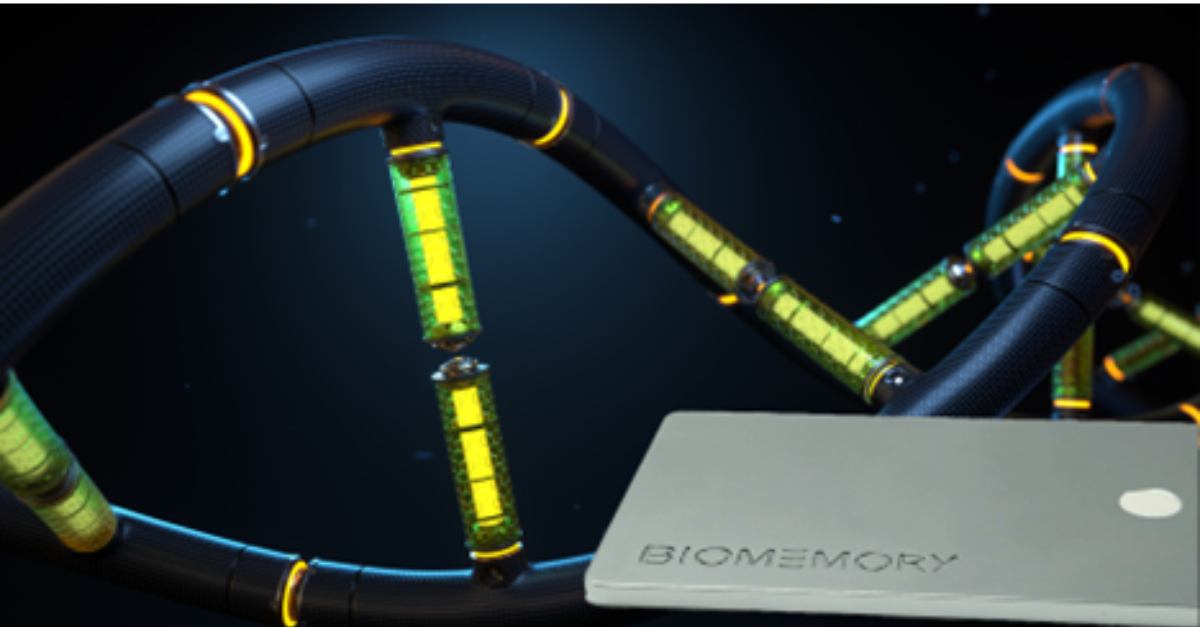 Biomemory: revolutionizing data storage with DNA cards