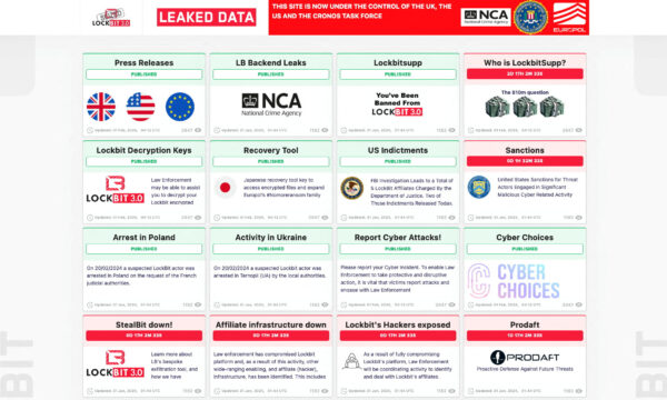 Lockbit cybercrime gang faces global takedown with indictments and arrests