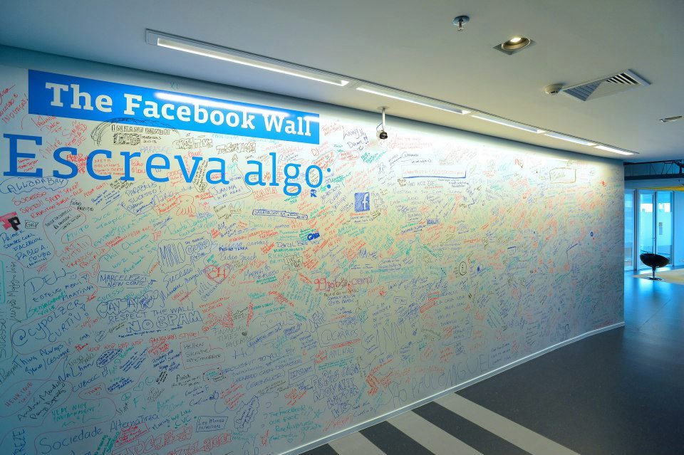 The Facebook Wall - credit Meta