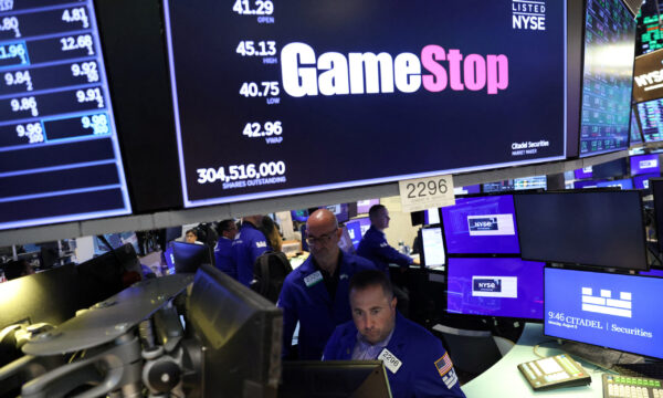 GameStop shares fall as video game retailer faces competition, weak spending