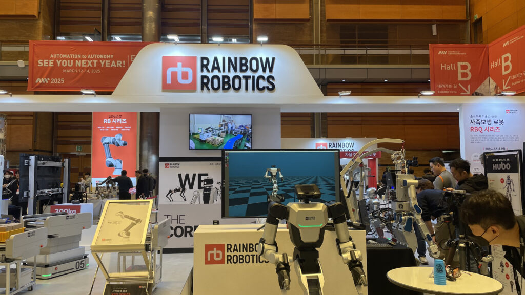 Rainbow Robotics from AW 2024