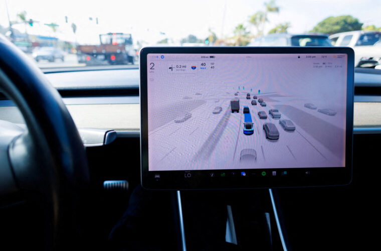 Tesla upgrades in-car navigation software in China, introduces lane-level guidance