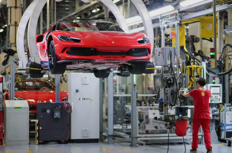 Ferrari says new plant will boost flexibility, shorten car development times
