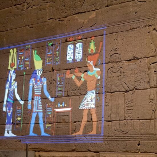 Technology brings ancient Egyptian temples to life