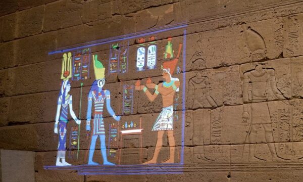 Technology brings ancient Egyptian temples to life