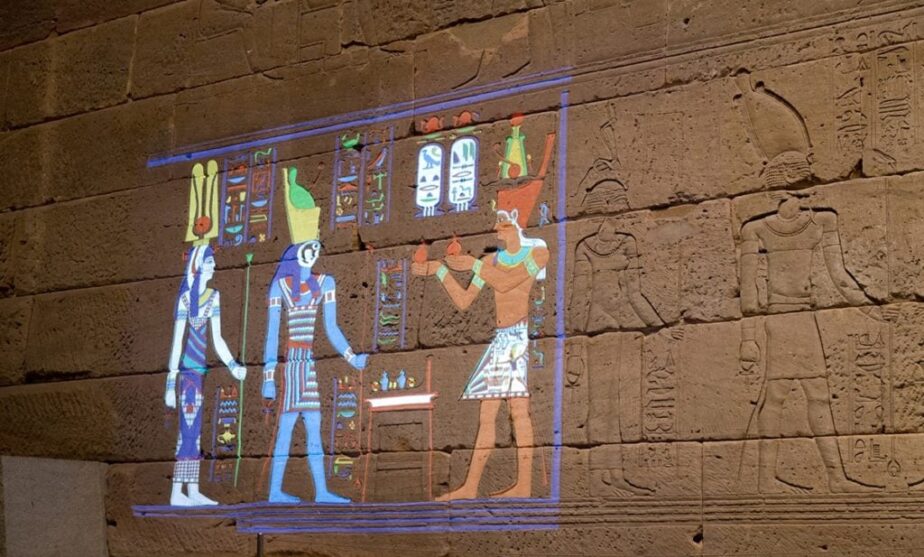 Technology brings ancient Egyptian temples to life