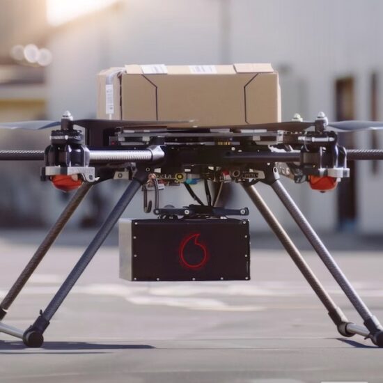 Vodafone, a platform for commercial drones in Germany