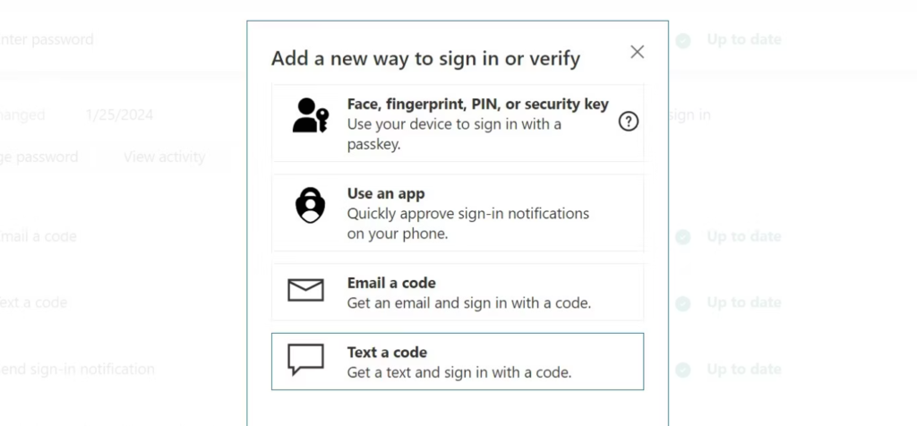 How to set up your Passkey to your Microsoft Account