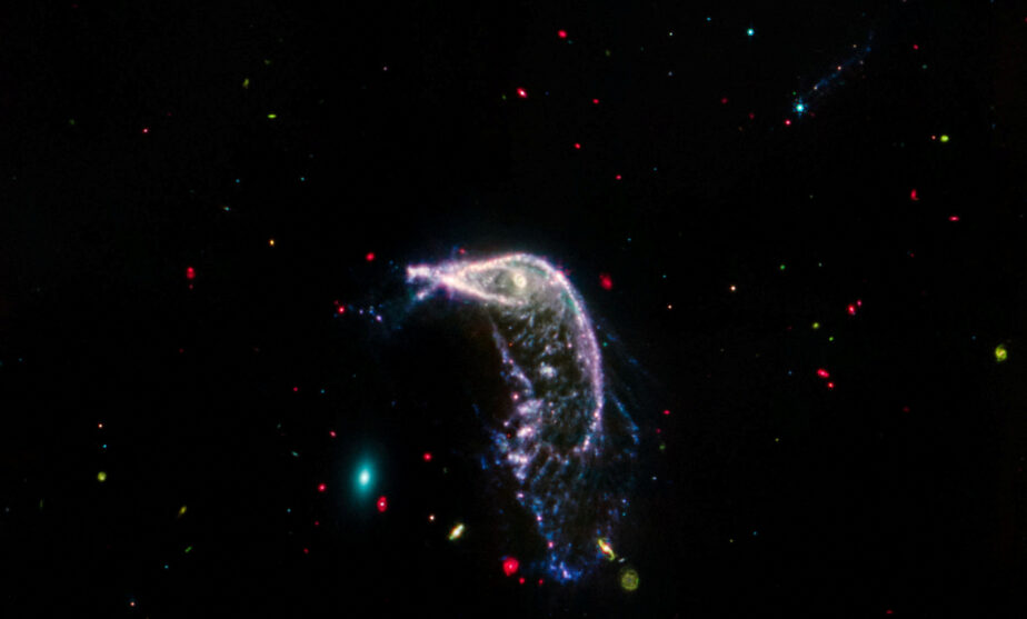 NASA releases Webb telescope images of a galactic merger