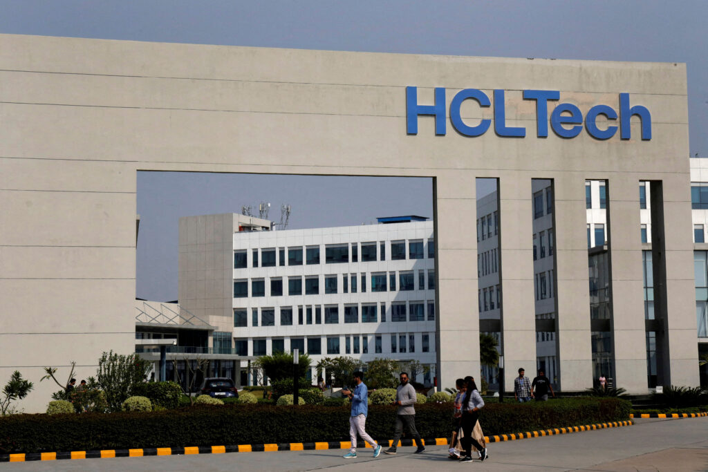 India's HCLTech gains on growth outlook, demand recovery hopes