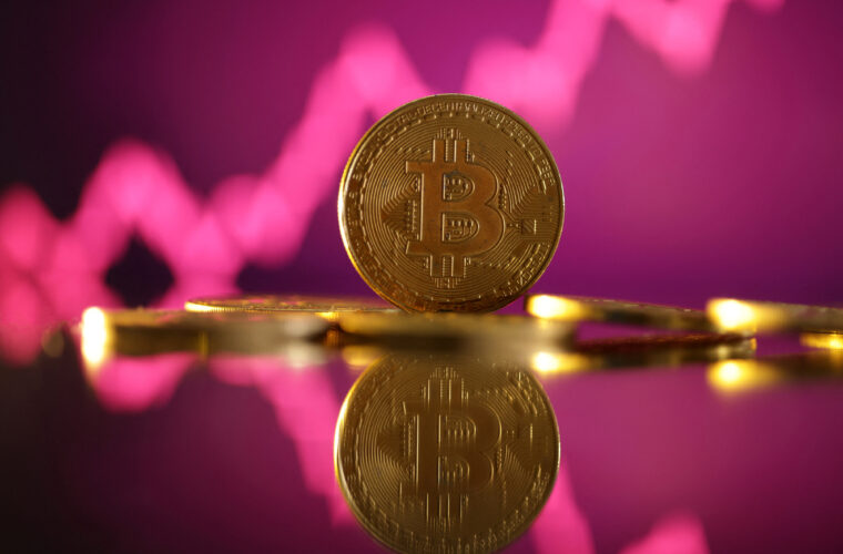 Bitcoin, ether sink to multi-month lows as recession worries take hold