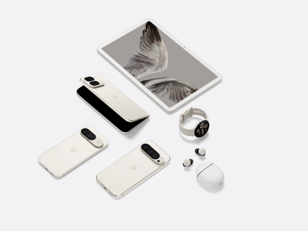 Pixel Portfolio Flat Lay 