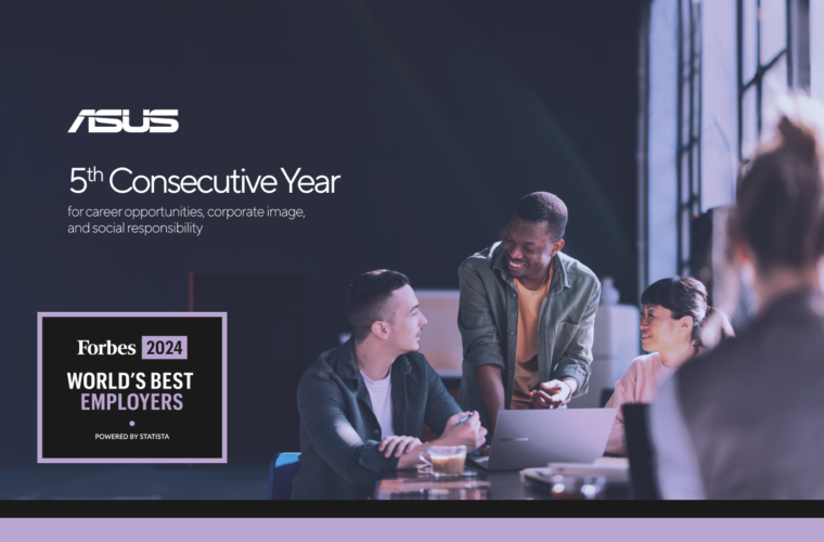 ASUS achieves Forbes' World's Best Employers list for fifth consecutive year