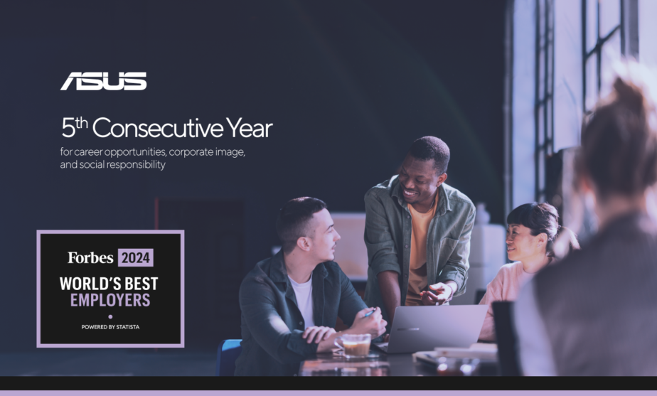 ASUS achieves Forbes' World's Best Employers list for fifth consecutive year