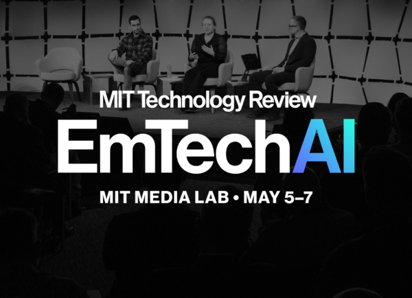 MIT Technology Review Presents EmTech AI, The Longest Running AI ...