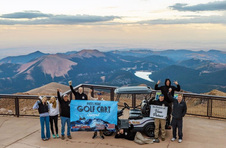 Trojan Lithium OnePack™ powers Golf Cart to top of Pikes Peak