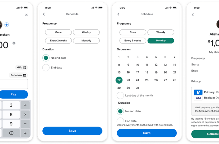 Venmo introduces the ability to schedule payments and requests