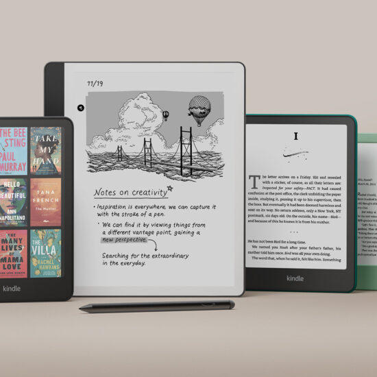 Amazon launches entirely new Kindle lineup