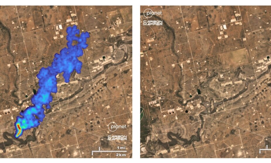 Carbon Mapper achieves first Tanager-1 methane mitigation success