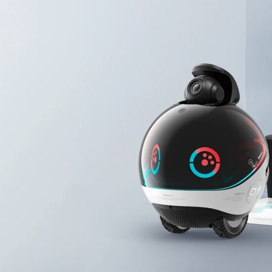 EBO X is the domestic robot guardian for the family