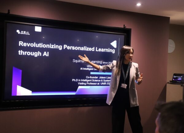 Squirrel Ai's Dr. Joleen Liang speaks at the Cambridge Generative AI in Education Conference 2024