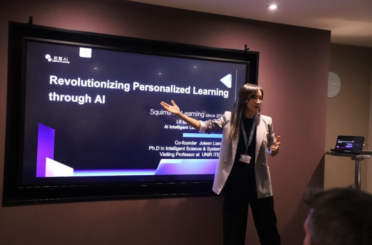 Squirrel Ai's Dr. Joleen Liang speaks at the Cambridge Generative AI in Education Conference 2024