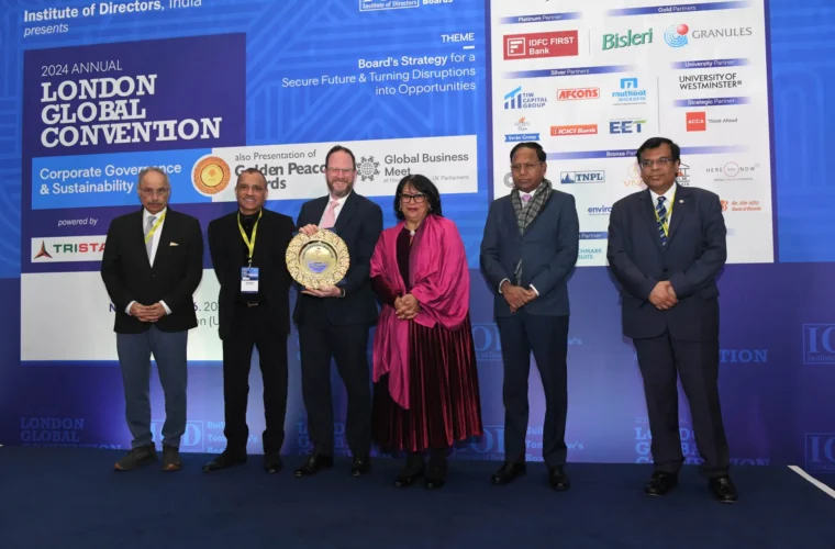 Lenovo honored with Golden Peacock Global Award for ESG